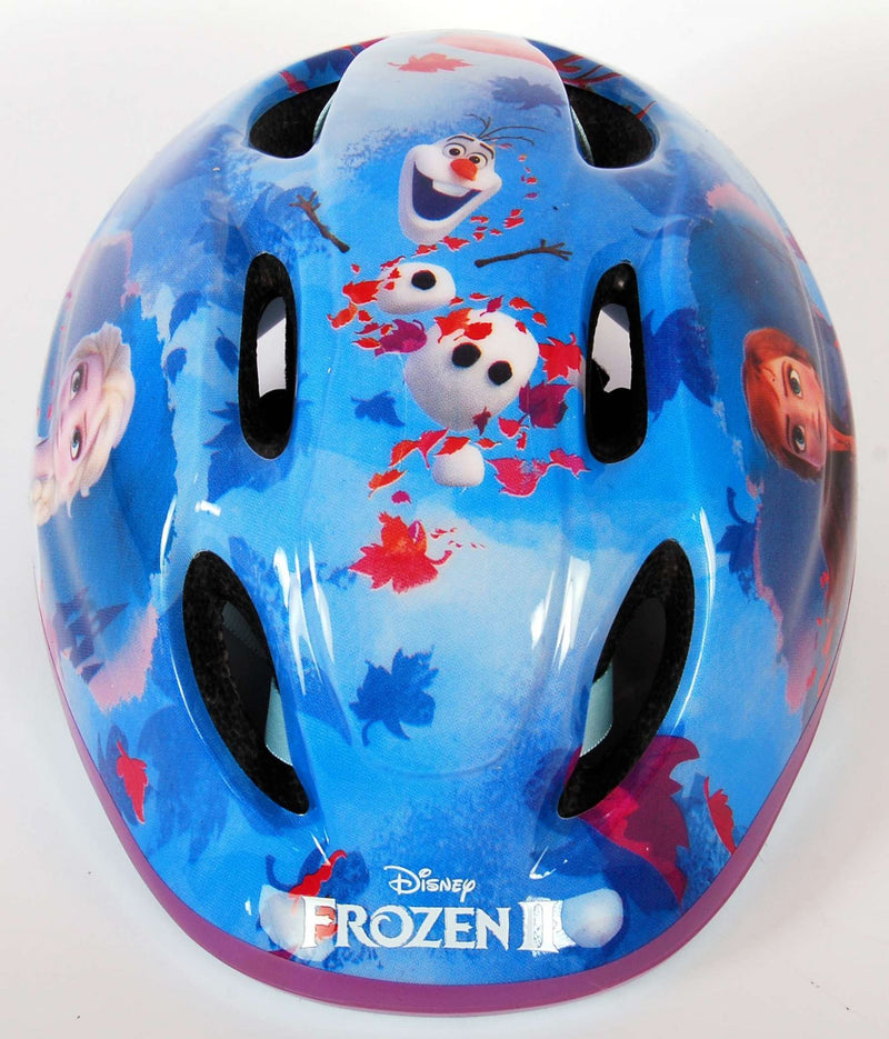 Load image into Gallery viewer, Disney Frozen fiets- skatehelm blauw roze maat 51-55 cm