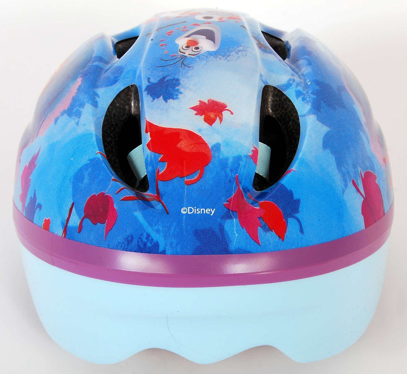 Load image into Gallery viewer, Disney Frozen fiets- skatehelm blauw roze maat 51-55 cm