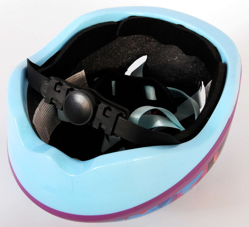 Load image into Gallery viewer, Disney Frozen fiets- skatehelm blauw roze maat 51-55 cm