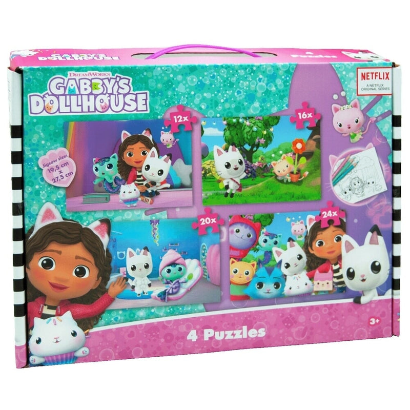 Laden Sie das Bild in Galerie -Viewer, Gabby's dollhouse 4 puzzles