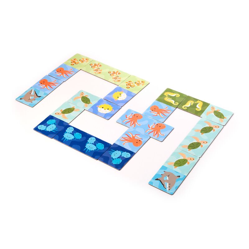 Laden Sie das Bild in Galerie -Viewer, Mariniverse kinder domino set