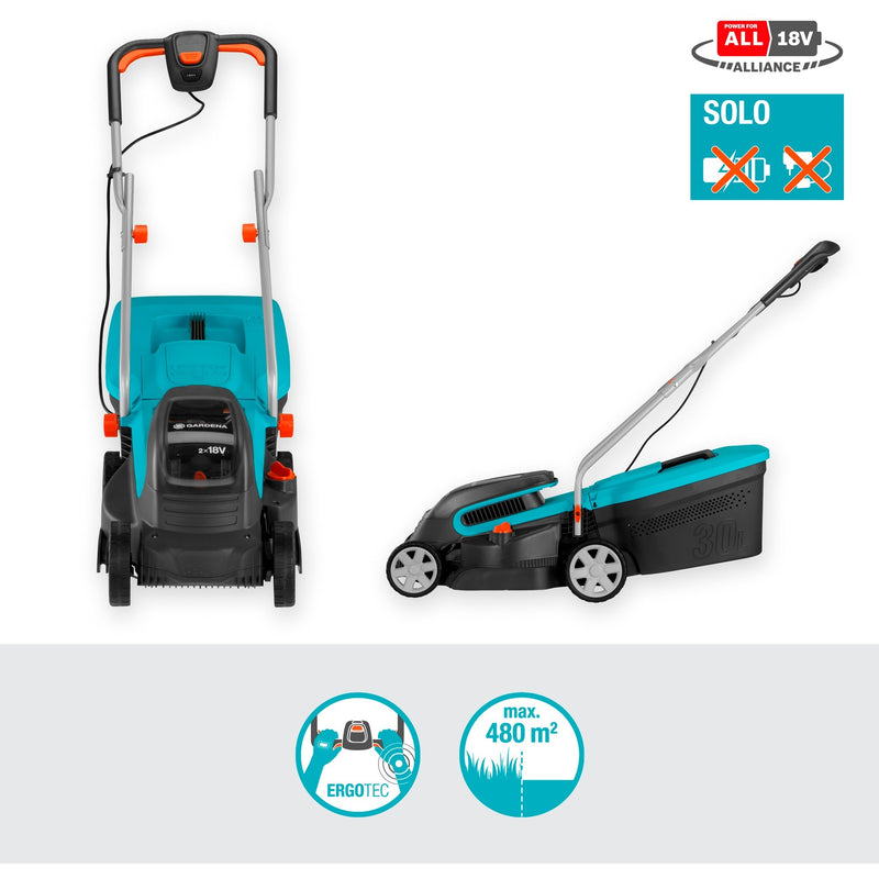 Load image into Gallery viewer, GARDENA GARDENA Accu maaier PowerMax 32 36V P4A solo