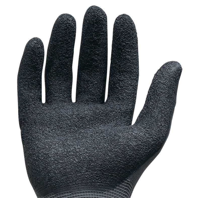 Load image into Gallery viewer, Berner werkhandschoenen b-grip latex maat 9 cat.2 zwart-grijs