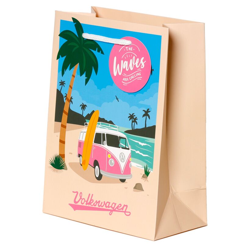 Cargue la imagen en el visor de la galería, Volkswagen busje vw t1 waves cadeautasje - medium
