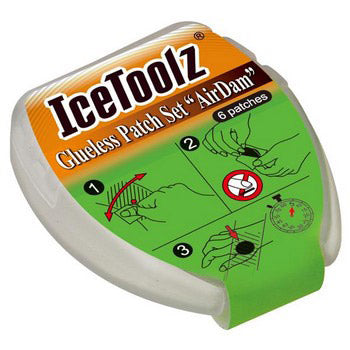 Load image into Gallery viewer, IceToolz Zelfklevende bandenplakkers AirDam 24056J5 50 doosjes à 6 stuks (in pot)