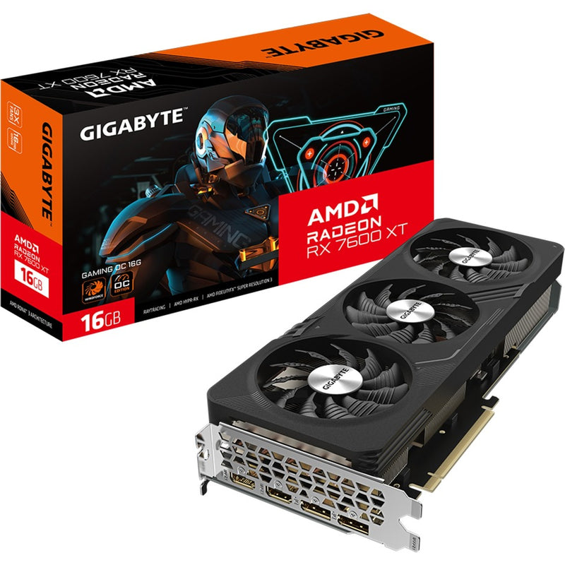 Load image into Gallery viewer, GIGABYTE Radeon RX 7600 XT GAMING OC 16G