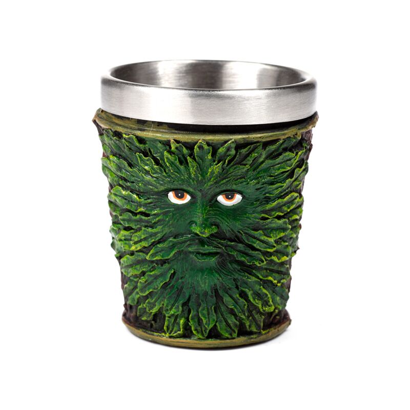 ギャラリービューアに画像をロードする, Decoratief treeman borrelglaasje shot glas