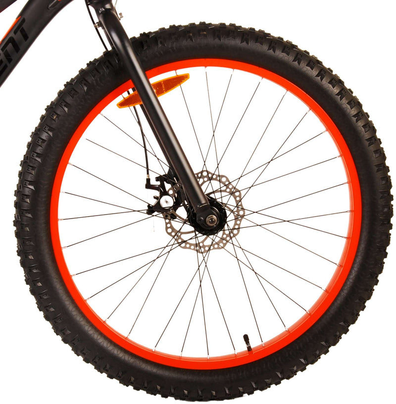 Load image into Gallery viewer, Volare Gradient Kinderfiets – Jongens – 26 inch – Zwart Oranje – 7 speed – Prime Collection