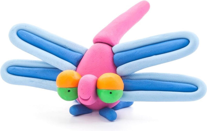 Chargez l'image dans la visionneuse de la galerie, Hey-clay insecten libelle 3 cans boetseerklei