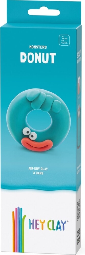 Laden Sie das Bild in Galerie -Viewer, Hey-clay donuts 3 cans boetseerklei