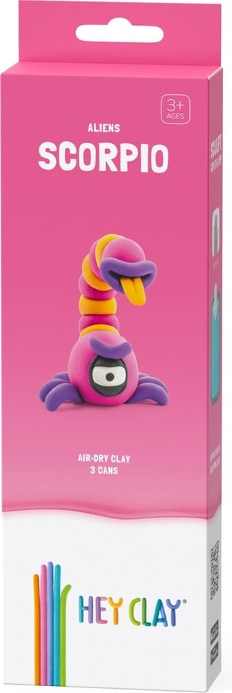 Laden Sie das Bild in Galerie -Viewer, Hey-clay aliens scorpio 3 cans boetseerklei