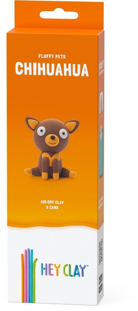 Chargez l'image dans la visionneuse de la galerie, Hey-clay fluffy pets chihuahua boetseerklei