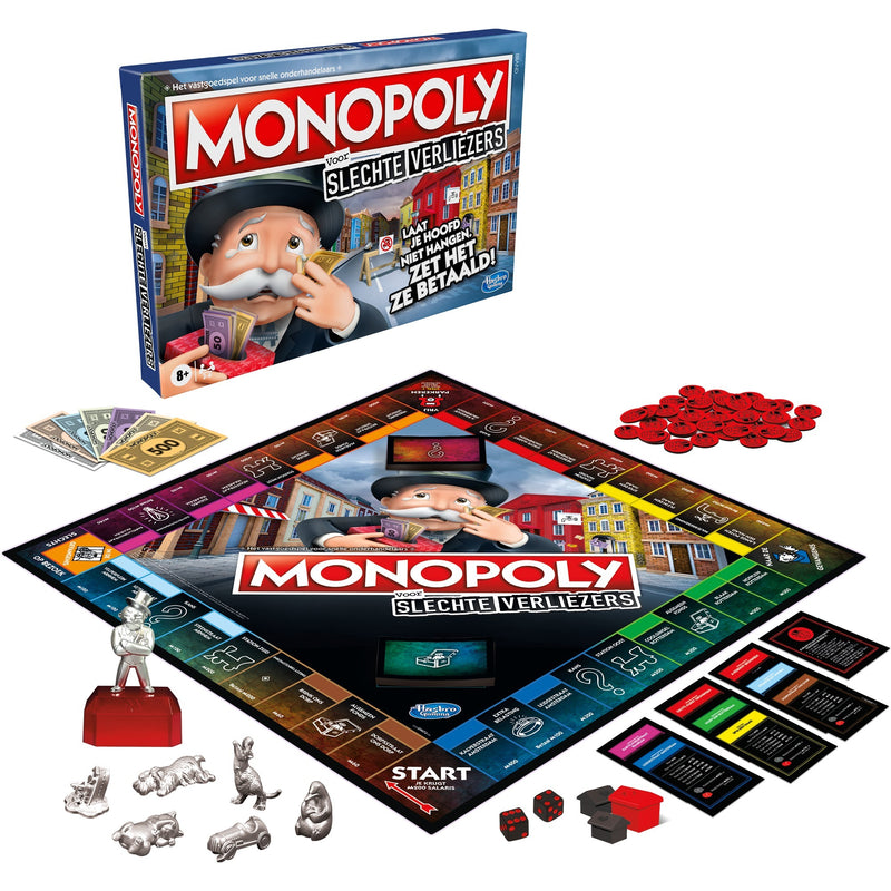 Load image into Gallery viewer, Hasbro Monopoly Slechte Verliezers
