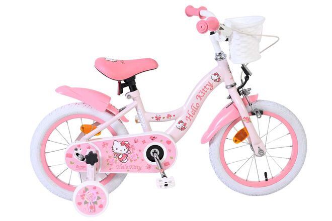 Laden Sie das Bild in Galerie -Viewer, Hello kitty kinderfiets - meisjes - 14 inch - roze