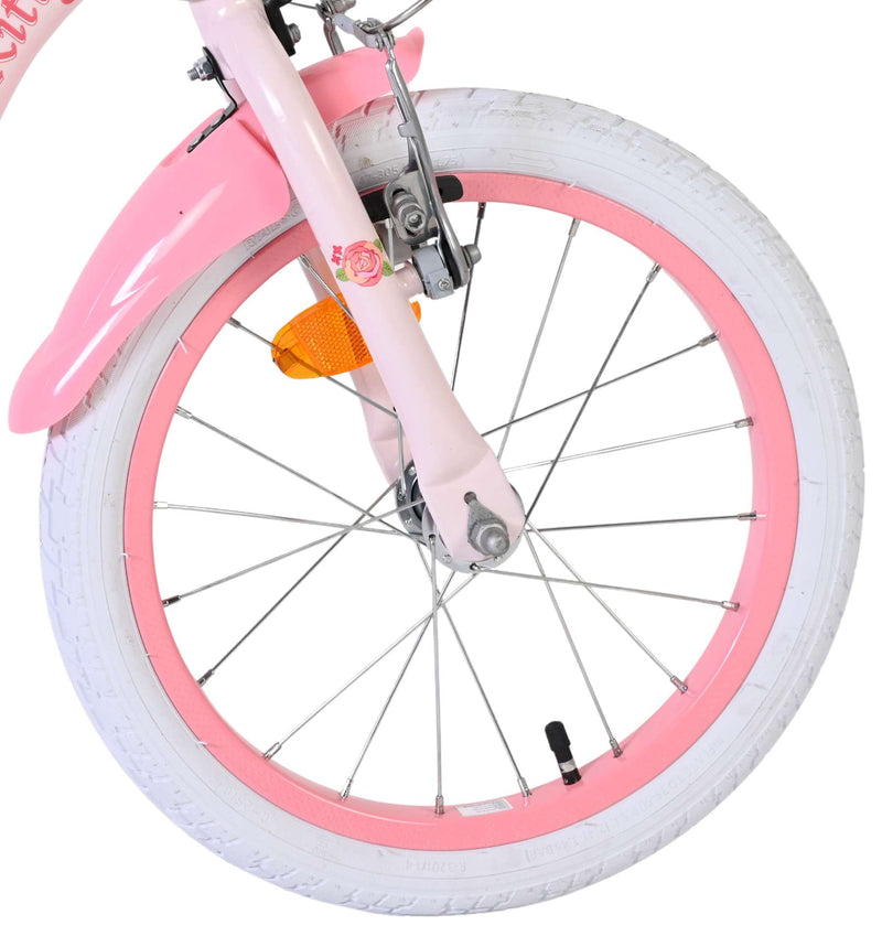 Cargue la imagen en el visor de la galería, Volare hello kitty kinderfiets - meisjes - 16 inch - roze - twee handremmen