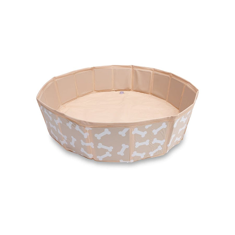 Cargue la imagen en el visor de la galería, Bonebash | beige honden zwembad ø 80 cm