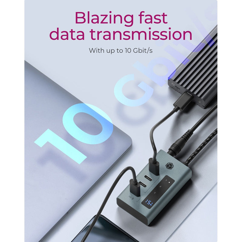 Load image into Gallery viewer, ICY BOX IB-HUB1454-C31 4-port USB 3.2 Gen 2 Type-C hub