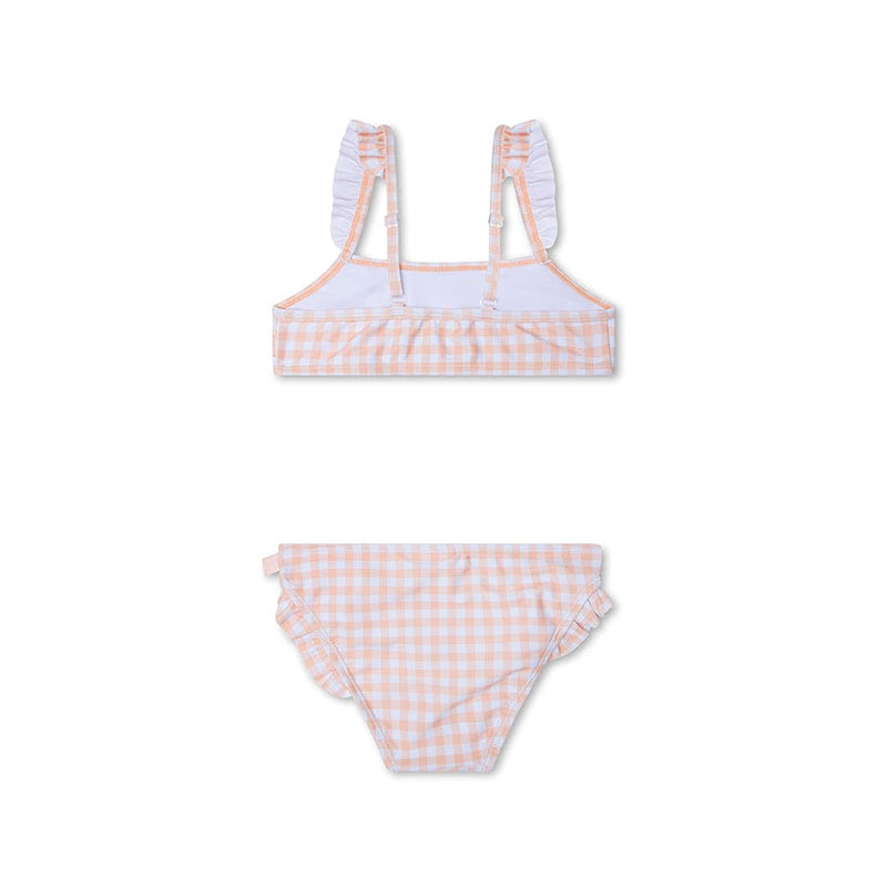Laden Sie das Bild in Galerie -Viewer, Sunset grid | oranje wit meisjes uv bikini