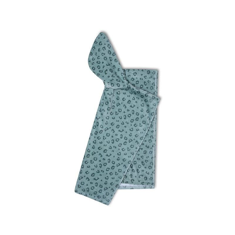Cargue la imagen en el visor de la galería, Leopard | groene strandponcho 65 x 65 cm
