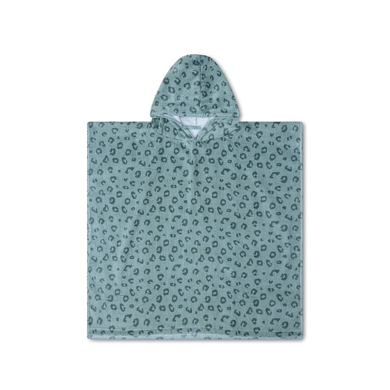 Cargue la imagen en el visor de la galería, Leopard | groene strandponcho 65 x 65 cm