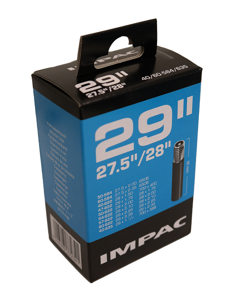 Load image into Gallery viewer, Impac ( schwalbe ) binnenband av19 27,5 29 inch 40 60-622 av 40 mm