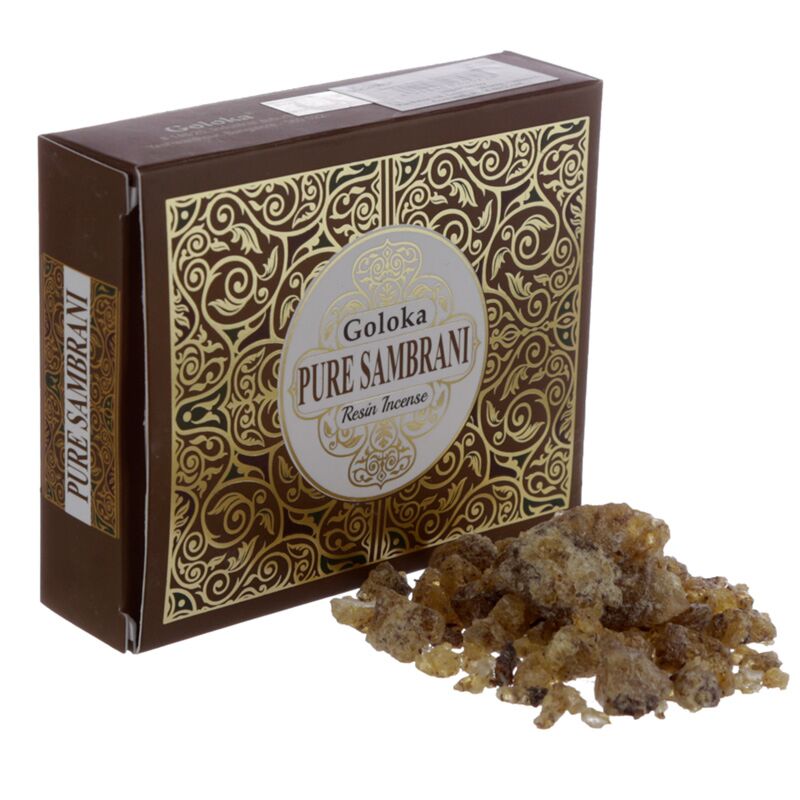 Load image into Gallery viewer, Pure sambrani benzoïne 30g - goloka wierook korrels hars