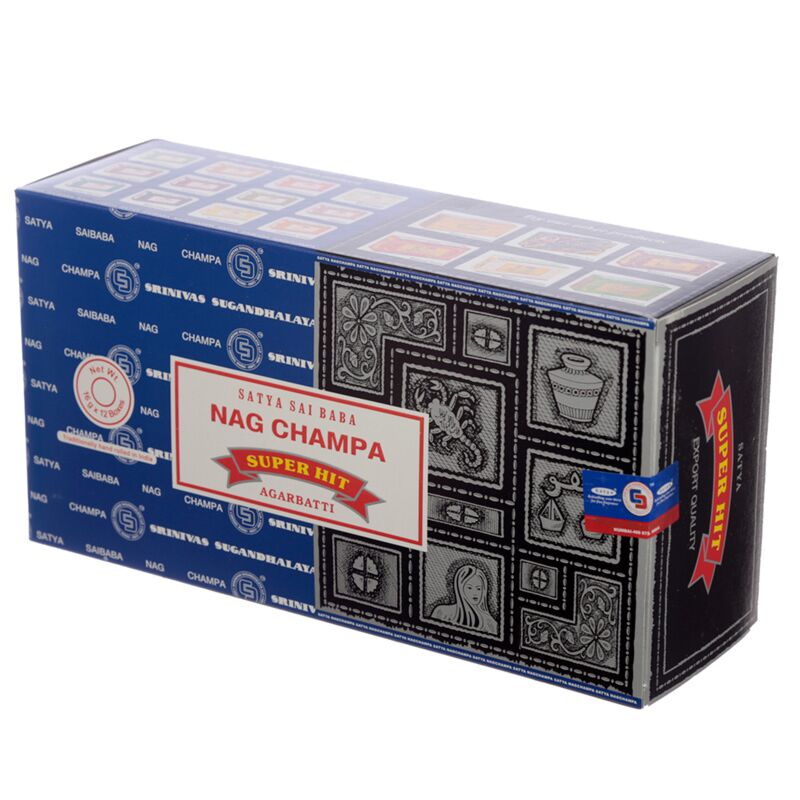 Laden Sie das Bild in Galerie -Viewer, 01301 satya nag champa super hit wierook stokjes