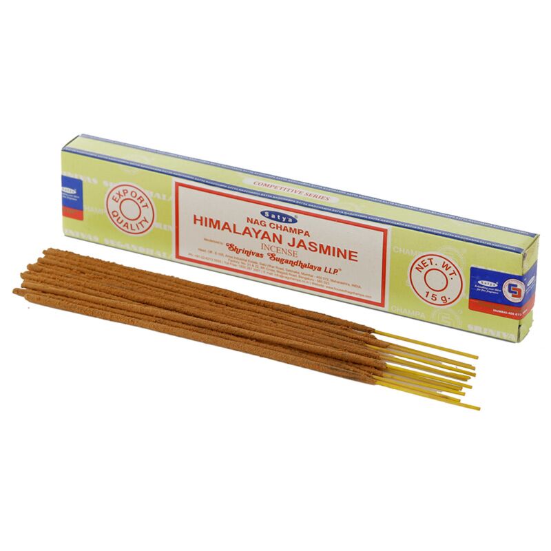 Laden Sie das Bild in Galerie -Viewer, 01358 himalaya jasmijn - satya nag champa wierook stokjes