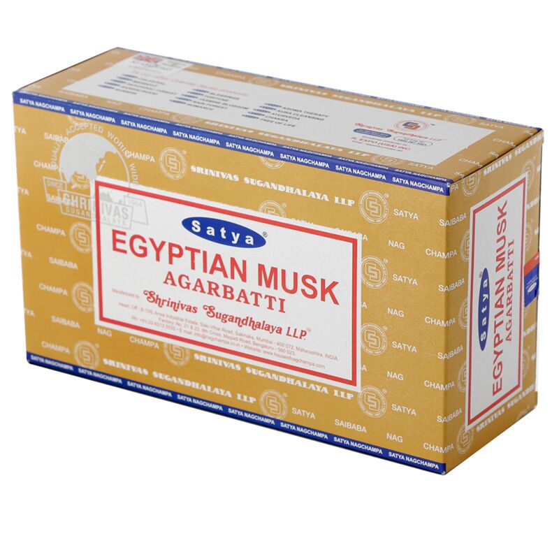 Cargue la imagen en el visor de la galería, 01420 vfm egyptische musk - satya nag champa wierook stokjes