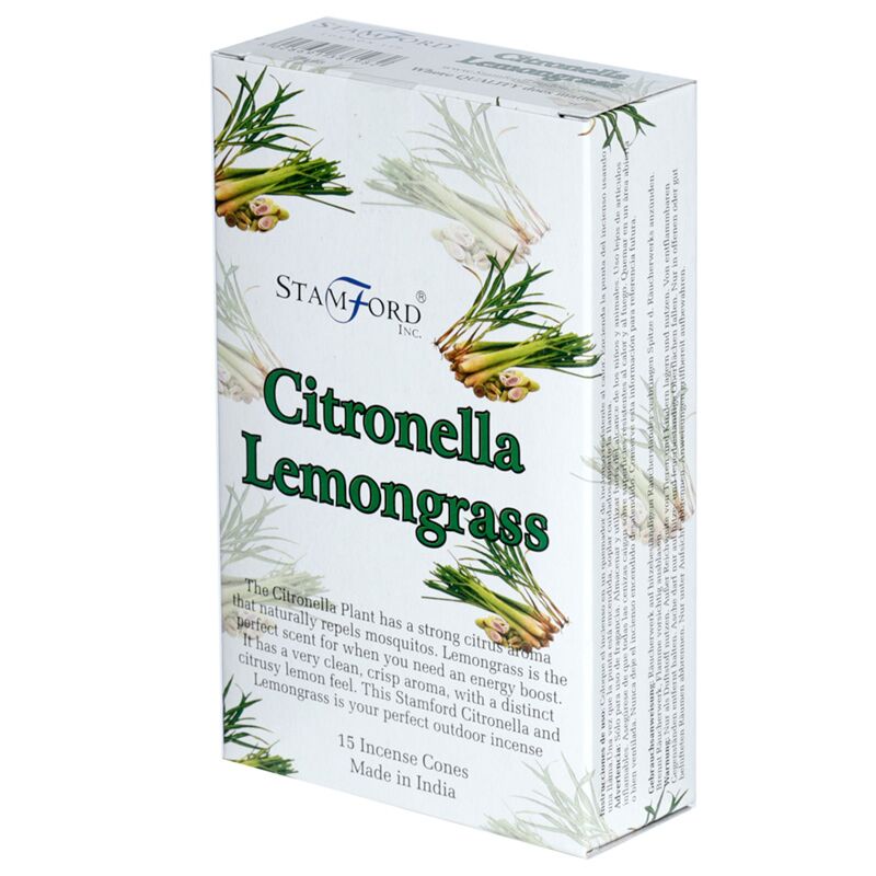 Laden Sie das Bild in Galerie -Viewer, 37198 citronella citroengras - stamford wierook kegels