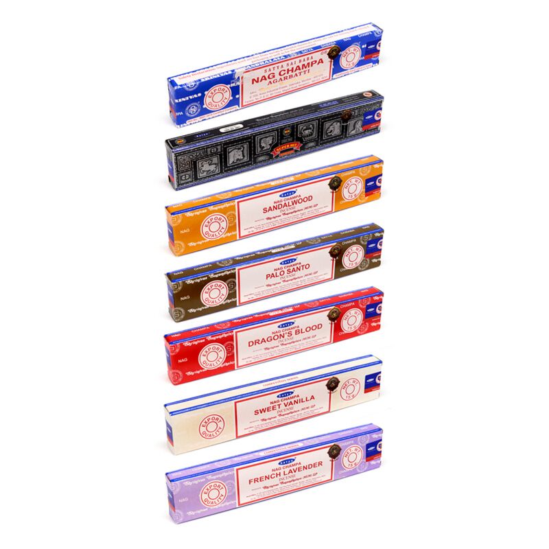Load image into Gallery viewer, Satya nag champa gemgende wierook stokjes