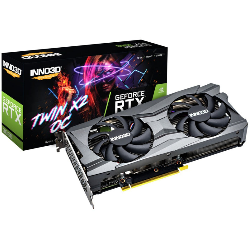 Load image into Gallery viewer, INNO3D INNO3D GeForce RTX 3060 TWIN X2 OC LHR