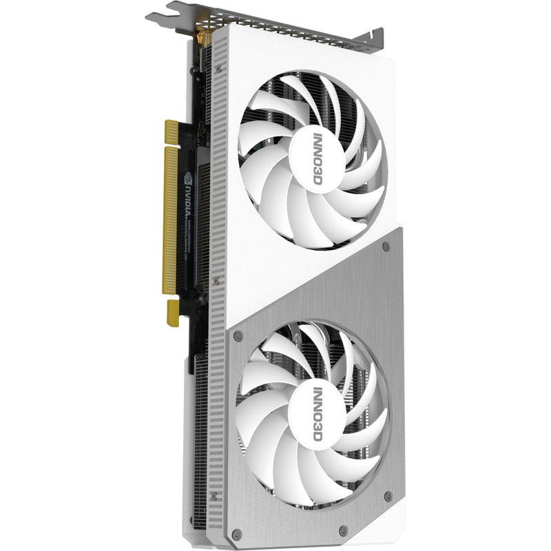 Load image into Gallery viewer, INNO3D GeForce RTX 4070 TWIN X2 OC White 12GB