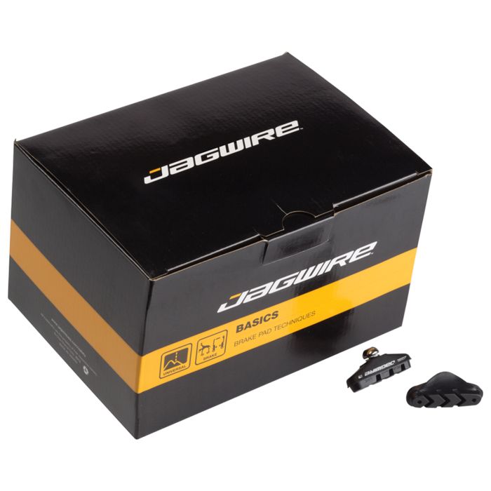 Cargue la imagen en el visor de la galería, Jagwire basics road brake pad (100pcs (50 pairs)) - black