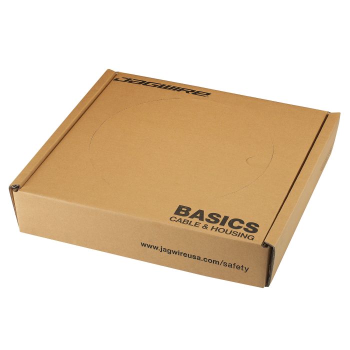 Afbeelding laden in galerijviewer, Jagwire brake housing 5mm cex (end caps included) (200 m) - black