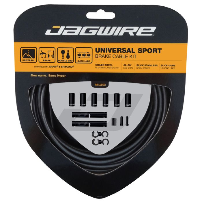 Afbeelding laden in galerijviewer, Jagwire universal sport brake kit - ice gray