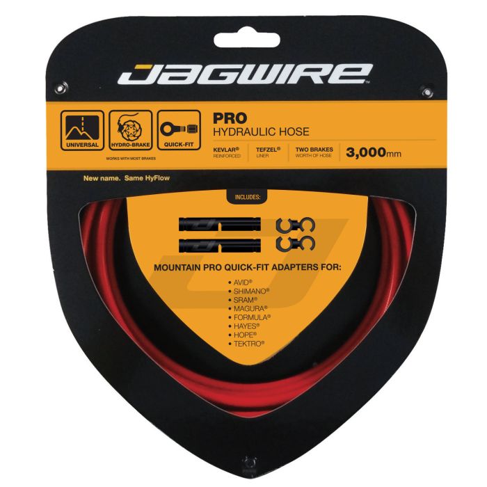 Load image into Gallery viewer, Jagwire pro hydraulic hose kit - red