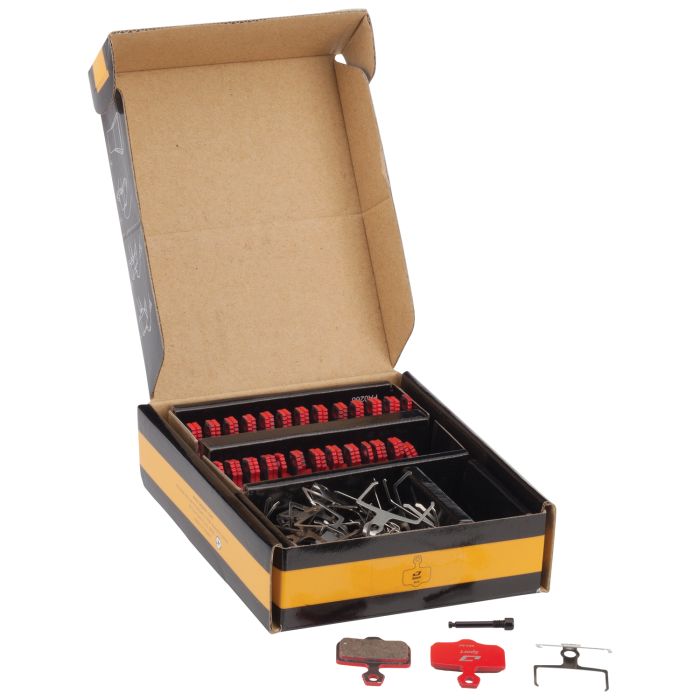 Load image into Gallery viewer, Jagwire sport semi-metallic disc brake pad - workshop (25 pairs) - avid (elixir)