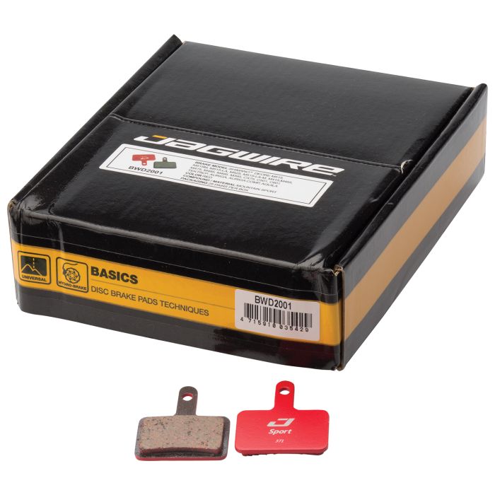 Afbeelding laden in galerijviewer, Jagwire sport semi-metallic disc brake pad - workshop (25 pairs) - shimano (deore lx t675)