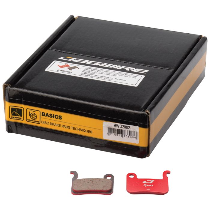 Afbeelding laden in galerijviewer, Jagwire sport semi-metallic disc brake pad - workshop (25 pairs) - shimano (xtr m975)