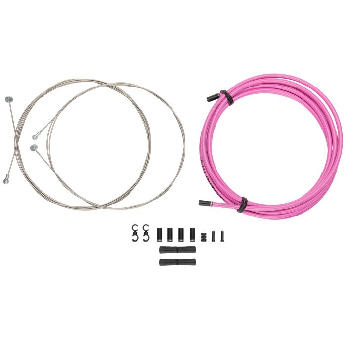Afbeelding laden in galerijviewer, Jagwire universal sport brake kit - pink