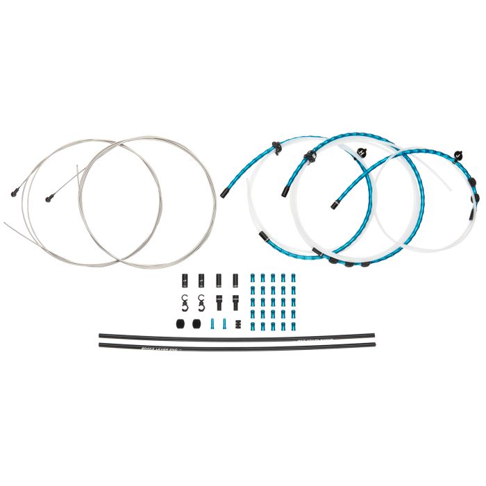 Afbeelding laden in galerijviewer, Jagwire road elite link brake kit - blue