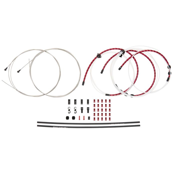 Afbeelding laden in galerijviewer, Jagwire road elite link brake kit - red