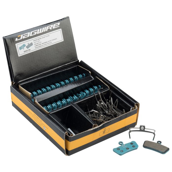 Afbeelding laden in galerijviewer, Jagwire sport organic disc brake pad - workshop (25 pairs) - sram (guide)