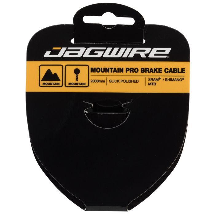 Afbeelding laden in galerijviewer, Jagwire mountain brake cable - pro polished slick stainless - 1.5x2000mm - sram shimano