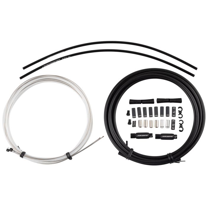 Afbeelding laden in galerijviewer, Jagwire 2x elite sealed shift kit - stealth black