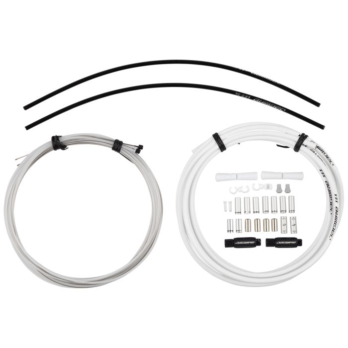 Afbeelding laden in galerijviewer, Jagwire 2x elite sealed shift kit - white