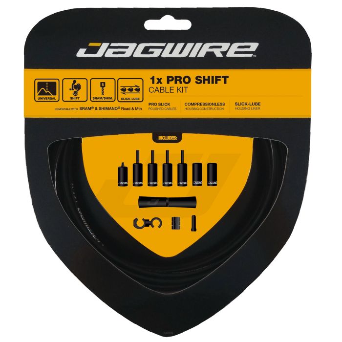 Afbeelding laden in galerijviewer, Jagwire 1x pro shift kit - black
