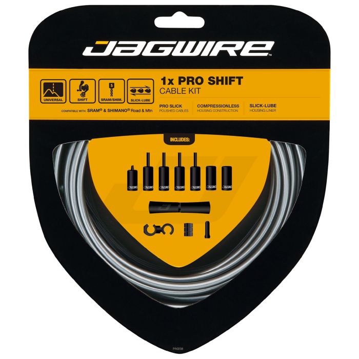 Afbeelding laden in galerijviewer, Jagwire 1x pro shift kit - ice gray