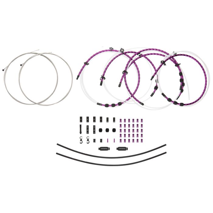 Chargez l'image dans la visionneuse de la galerie, Jagwire 2x elite link shift kit - limited purple